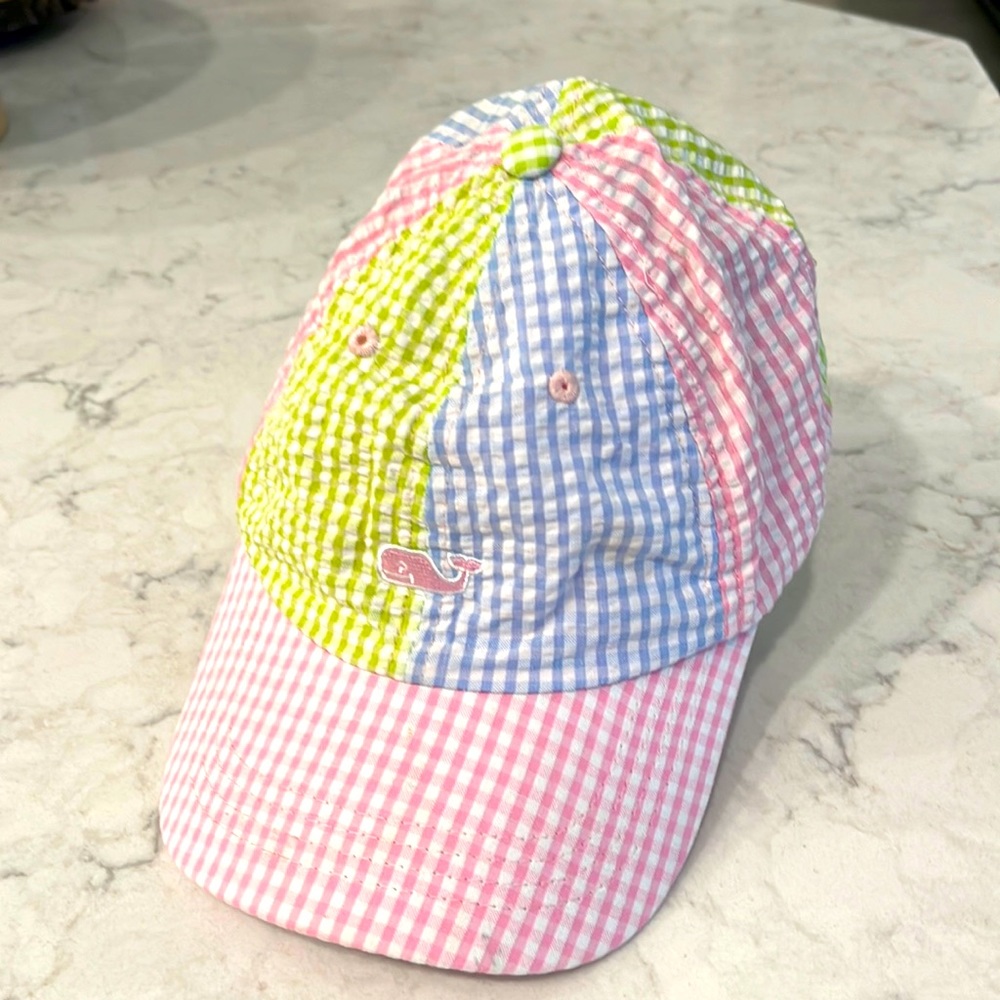 Vineyard Vines multicolor seersucker hat